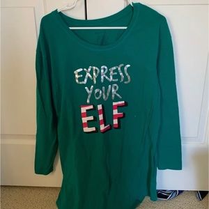 Girls Christmas nightgown pajamas